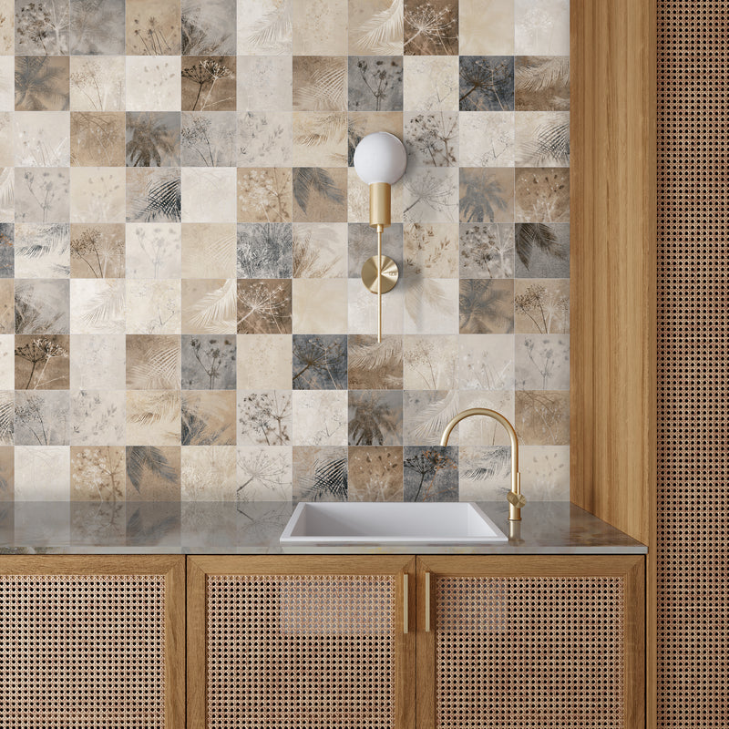 Vloertegel Herbal Almond Taco 16,5x16,5 cm