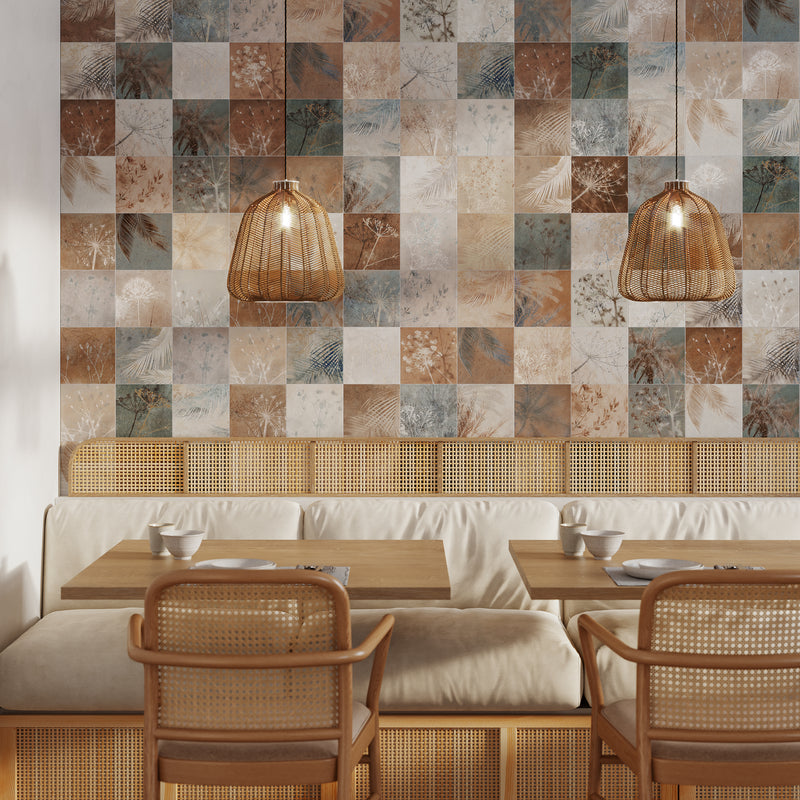 Vloertegel Herbal Natural Taco 16,5x16,5 cm