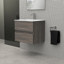 Badmeubelset Cancun 60 Grijs eiken - 2 Lades met Wasbak en Spiegel by Futurbath