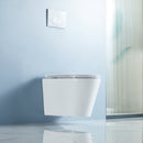 Futurbath Turin Hangend Toilet met Bidet - Randloos Wit Glanzend - Soft-Close Zitting