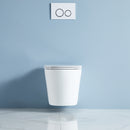 Futurbath Turin Hangend Toilet met Bidet - Randloos Wit Glanzend - Soft-Close Zitting