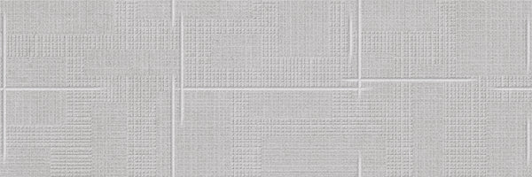 Wandtegel Cala Squared Grey 30x90 cm gerectificeerd