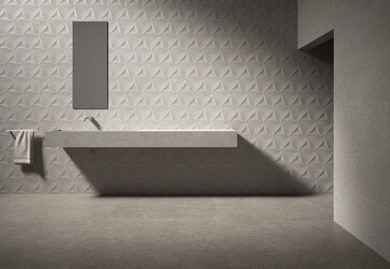 Wandtegel Code Sand 40x120 cm gerectificeerd