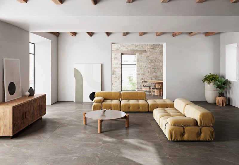 Vloertegel Monreale Bronze 90x90 cm gerectificeerd