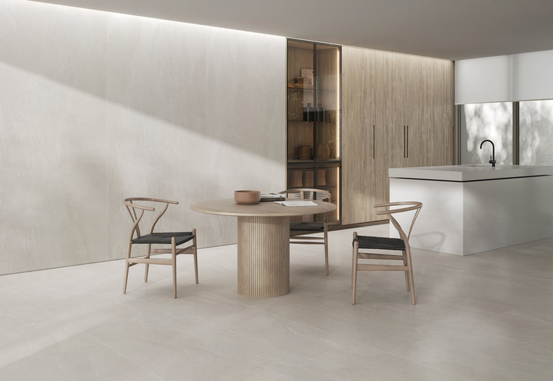 Vloertegel Bela Sand 90x90 cm gerectificeerd