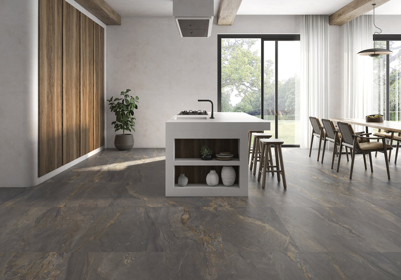 Vloertegel African Gold 60x120 cm mate