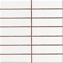 Wandtegel Precorte Blanco 2,5x10 (20x20) cm brillo glans