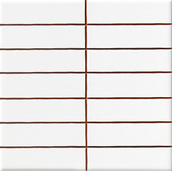 Wandtegel Precorte Blanco 2,5x10 (20x20) cm brillo glans