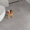 Wall and Floor Tile Botticelli Grigio 100x100 cm – Porcelain Lappato R9 Natural Stone Look