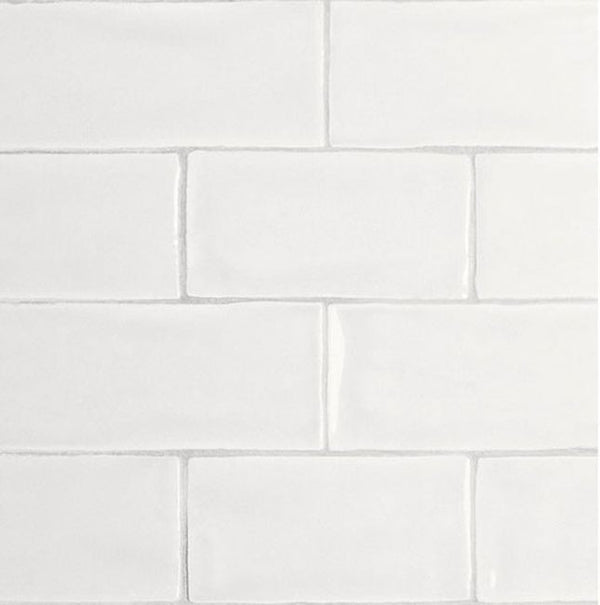 Wandtegel Mayolica White 7,5x15 cm matt