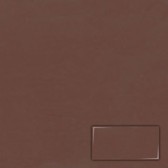 Wandtegel Area Concept Bruin 20x40 cm glans