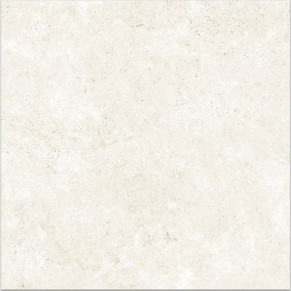 Terrastegel Travertine Beige 60x60x2 cm Vierkant – Keramisch Porselein Mat Gerectificeerd R10 – Natuursteen Look