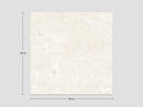 Terrastegel Travertine Beige 60x60x2 cm Vierkant – Keramisch Porselein Mat Gerectificeerd R10 – Natuursteen Look