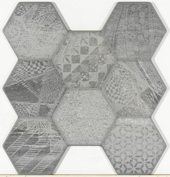 Vloertegel Vesta Mix Grijs 45x45 cm