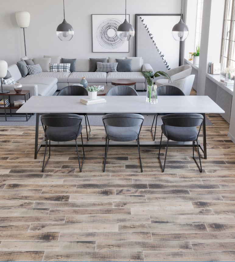 Vloertegel Amber Classic Brown 15x90 cm glazed porcelain