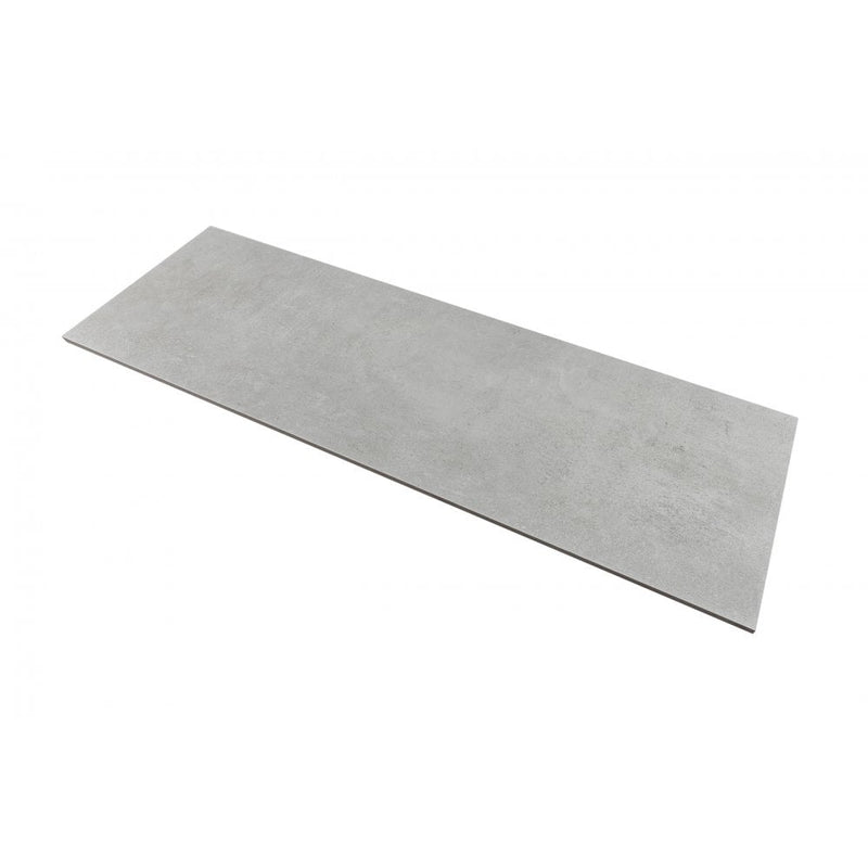 Keramische Tuintegel Ark Silver 45x90x2 cm Rechthoek - Mat Vorstbestendig - Buitentegel Grijs