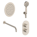 sa Rondo inb. Dou-set therm. 2-weg muur nikkel 20cm