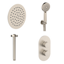 sa Rondo inb. Dou-set therm.2-weg plaf. nikkel 30cm