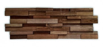 Steenstrip Houten Wandstrip Acacia 3D 20x60x1,7 cm 10-line