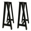 Niet-verstelbare poten wastafelblad set van 2 by L'Aqua®