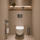 AquaVik Åsmund Toilet Accessory Set Stainless Steel Brushed 3-piece - Wall Mount