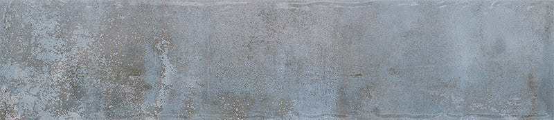 Wandtegel Monpelli Blue Mix 6,5x29,8 cm Rechthoek – Keramiek Glans Gerectificeerd – Mediterrane Blauwtinten