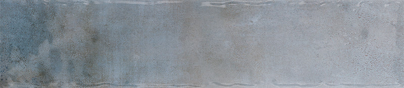 Wandtegel Monpelli Blue Mix 6,5x29,8 cm Rechthoek – Keramiek Glans Gerectificeerd – Mediterrane Blauwtinten