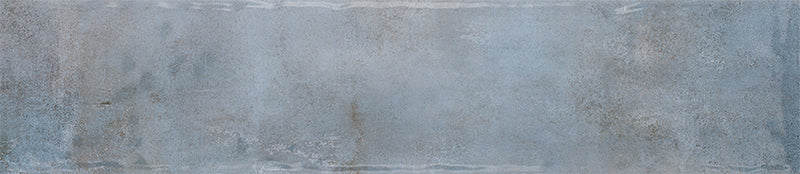 Wandtegel Monpelli Blue Mix 6,5x29,8 cm Rechthoek – Keramiek Glans Gerectificeerd – Mediterrane Blauwtinten