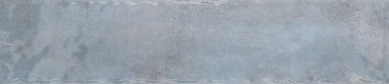 Wandtegel Monpelli Blue Mix 6,5x29,8 cm Rechthoek – Keramiek Glans Gerectificeerd – Mediterrane Blauwtinten