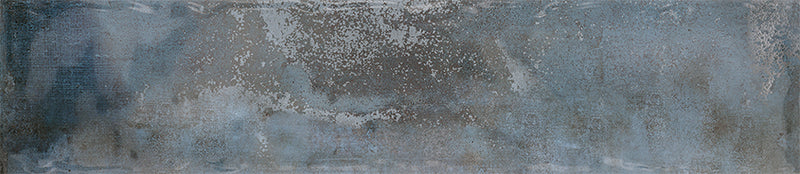 Wandtegel Monpelli Blue Mix 6,5x29,8 cm Rechthoek – Keramiek Glans Gerectificeerd – Mediterrane Blauwtinten