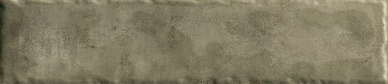 Wandtegel Monpelli Olive Mix 6,5x29,8 cm Rechthoek – Keramiek Glans Gerectificeerd – Olijfgroene Tinten