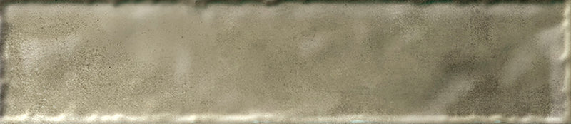 Wandtegel Monpelli Olive Mix 6,5x29,8 cm Rechthoek – Keramiek Glans Gerectificeerd – Olijfgroene Tinten