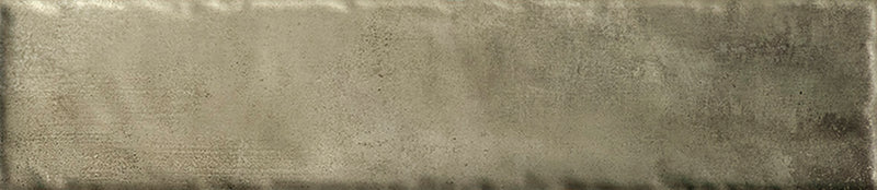 Wandtegel Monpelli Olive Mix 6,5x29,8 cm Rechthoek – Keramiek Glans Gerectificeerd – Olijfgroene Tinten