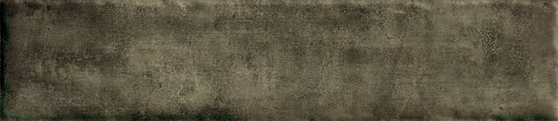 Wandtegel Monpelli Olive Mix 6,5x29,8 cm Rechthoek – Keramiek Glans Gerectificeerd – Olijfgroene Tinten