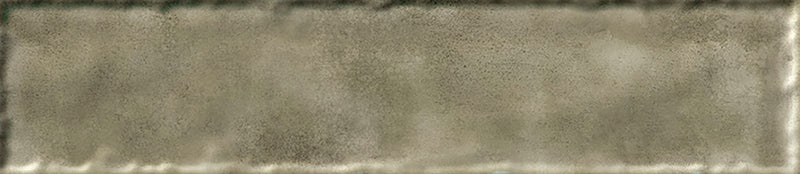 Wandtegel Monpelli Olive Mix 6,5x29,8 cm Rechthoek – Keramiek Glans Gerectificeerd – Olijfgroene Tinten