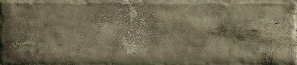 Wandtegel Monpelli Olive Mix 6,5x29,8 cm Rechthoek – Keramiek Glans Gerectificeerd – Olijfgroene Tinten