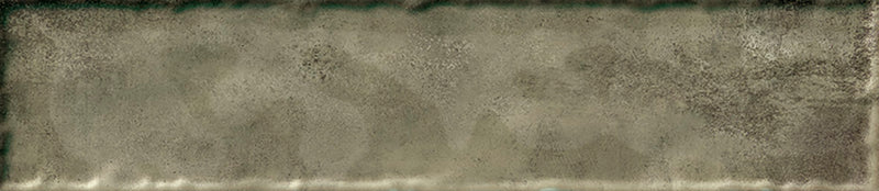 Wandtegel Monpelli Olive Mix 6,5x29,8 cm Rechthoek – Keramiek Glans Gerectificeerd – Olijfgroene Tinten