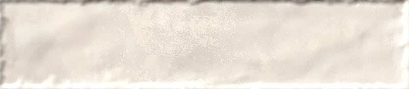 Wandtegel Monpelli White Mix 6,5x29,8 cm Rechthoek – Keramiek Glans Gerectificeerd – Natuurlijk Wit