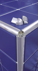 Hoekstuk Zilver Aluminium 12 mm (4 stuks) EAC120.91 by Genesis