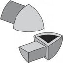 Hoekstuk Zilver Aluminium 12 mm (4 stuks) EAC120.91 by Genesis