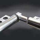 EIQ100.81 Aluminium Binnenhoekstuk - Mat Zilver - 10mm - Set van 4