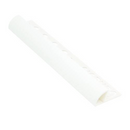ETR648.01 PVC Tegelprofiel Rond - Wit - 6,4mm - 2,5m