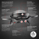 GasBBQ Landmann Pantera 2.0 Portable BBQ Black
