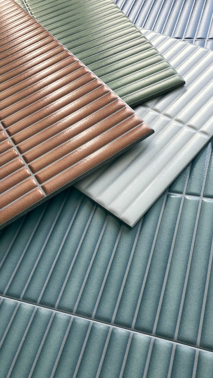 Wandtegel Deco Lingot Aqua 32x62,5 cm Rechthoek – Porselein Zijdeglans – Frisse Aquatint