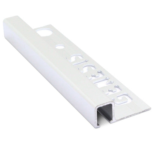 Hoekstuk Glans Zilver 10 mm (4 stuks) ECG100.91 by Genesis