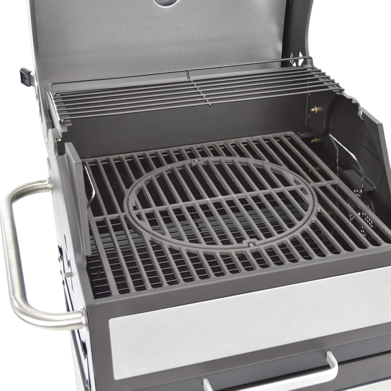 HoutskoolBBQ Grillchef by Landmann  Silver Wagon  Zilver | Zwart