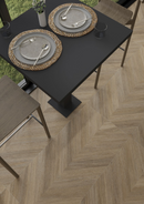Keramisch Parket Dinamarca Abedul 60x120 cm – Porselein Mat Chevron Houtlook
