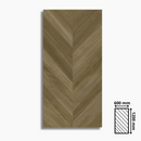 Keramisch Parket Dinamarca Nuez 60x120 cm – Porselein Mat Chevron Houtlook