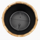 Ronde plantenbak S Kuip Lignum Acacia FSC 37 x 26 cm Naturel