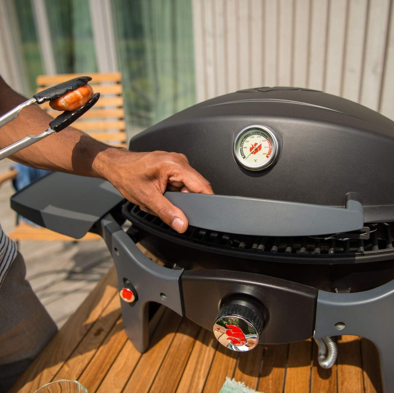 Landmann Pantera 1.0 Gasbarbecue Mobiel Gietijzeren Grillrooster Zwart